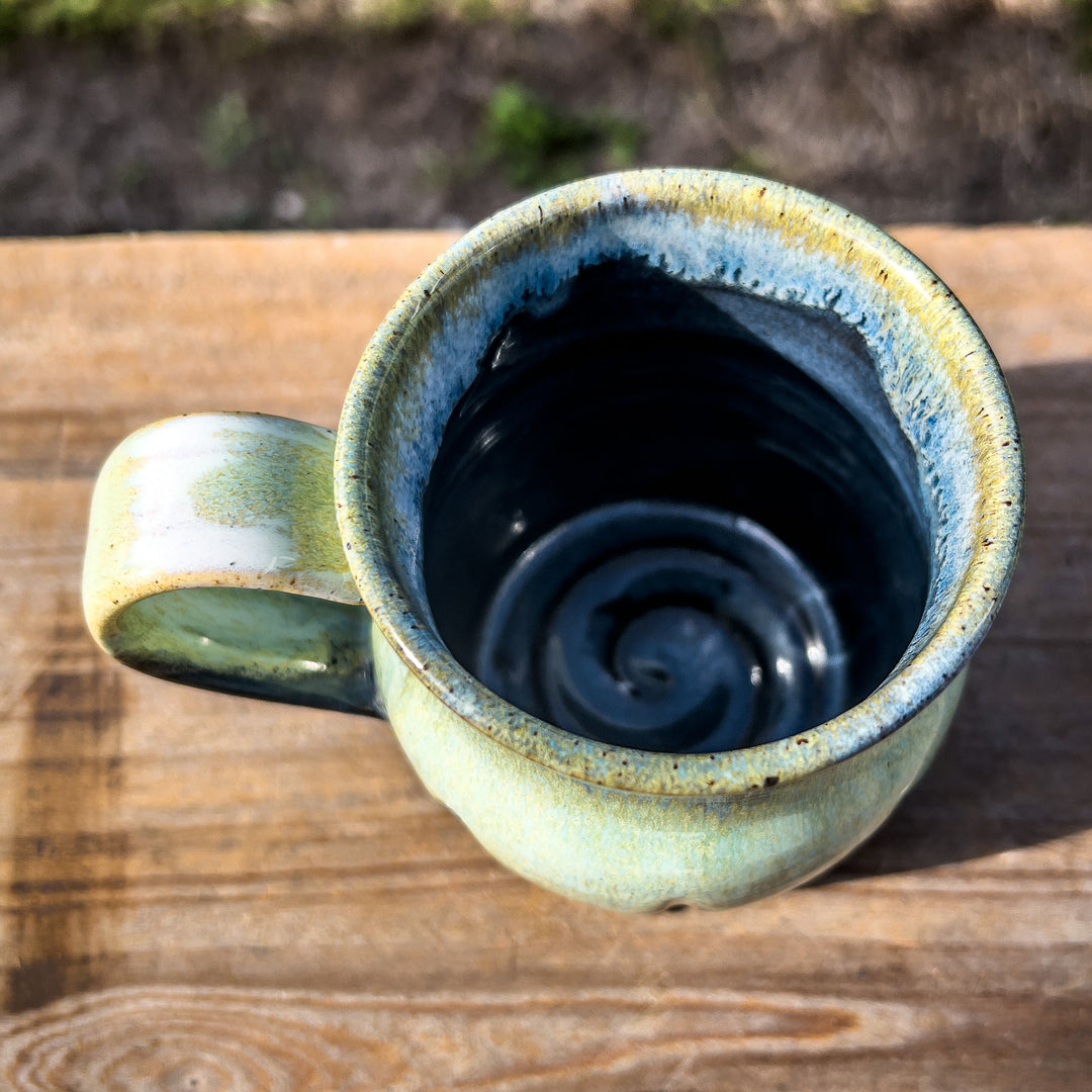 DRUNKN' POTTER CARVED COFFEE CUP